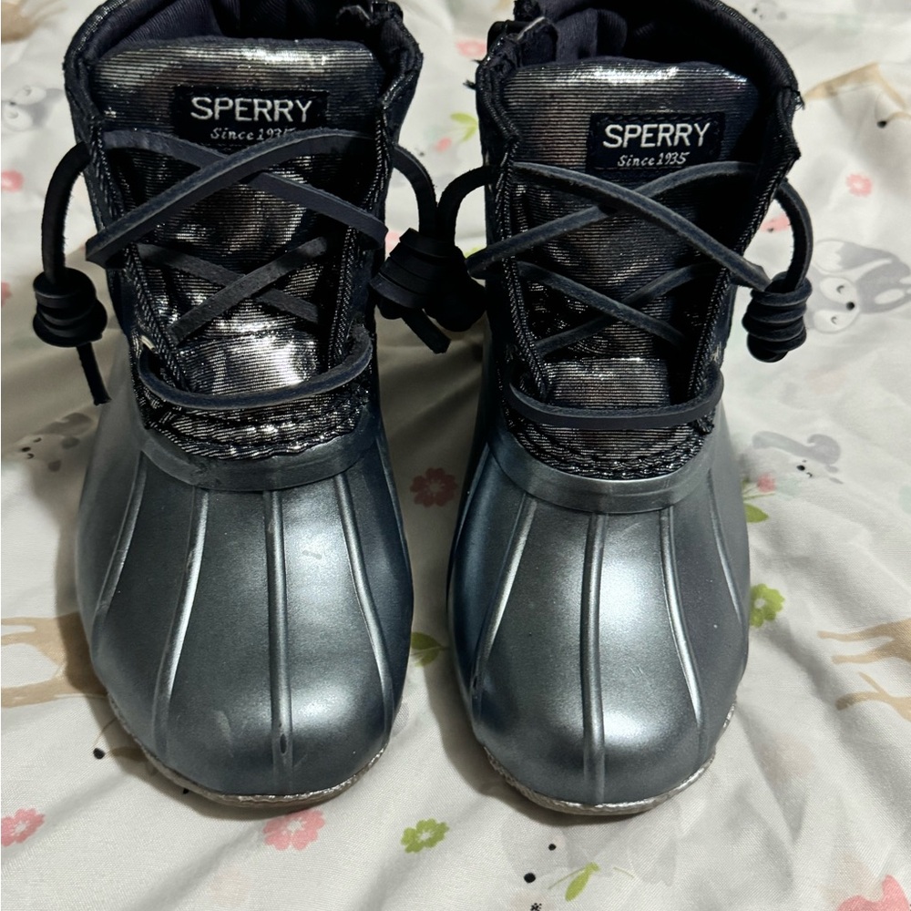 Toddler Sperry duck boots